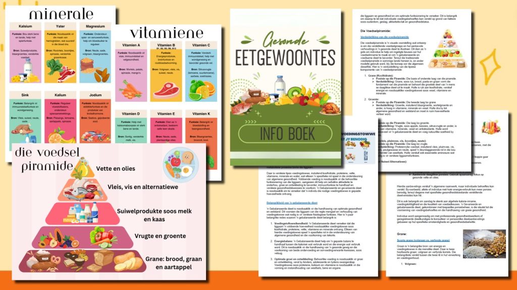 Gesonde Eetgewoontes – Healthy Eating – Tuisonderwys Hulpbronne