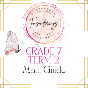 Grade 7 Term 2 Mathematics Guide 2024/2025