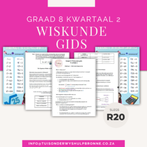 Graad 8 Kwartaal 2 Wiskunde Gids 2024/2025 - Image 2