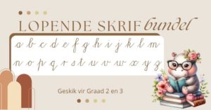 03 COMBO Lopende Skrif - Cursive Writing - Image 2