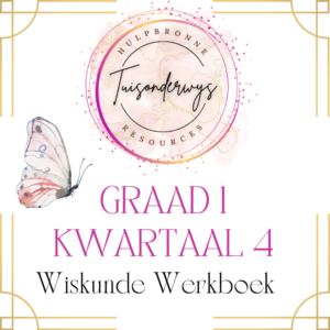 Graad 1 Kwartaal 4 Wiskunde Werkboek - Nuut