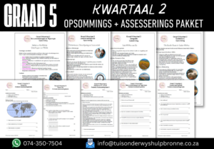 Graad 5 Kwartaal 2 Opsommings en Formele Assesserings Pakket 2025 - Image 2