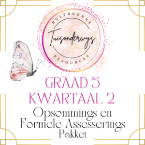 Graad 5 Kwartaal 2 Opsommings en Formele Assesserings Pakket 2025