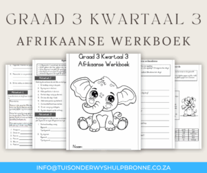 Graad 3 Kwartaal 3 Afrikaanse Werkboek - Image 2