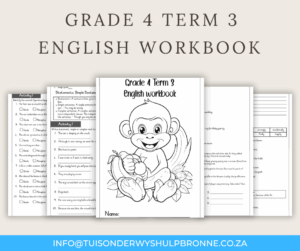 Grade 4 Term 3 English Workbook - Image 2