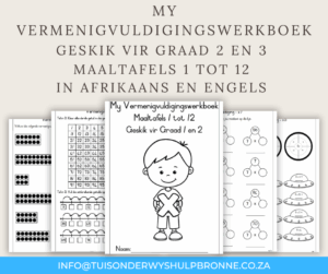 My Vermenigvuldigingswerkboek - My Multiplication Workbook