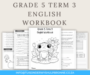 Grade 5 Term 3 English Workbook - Image 2