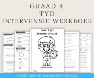 Graad 4 Tyd Intervensie Werkboek - Image 2