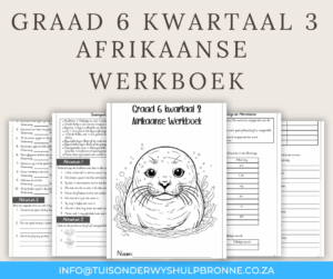 Graad 6 Kwartaal 3 Afrikaanse Werkboek - Image 2