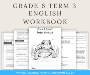 Grade 6 Term 3 English Workbook - Image 2