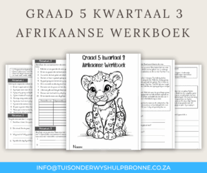 Graad 5 Kwartaal 3 Afrikaanse Werkboek - Image 2