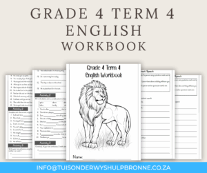 Grade 4 Term 4 English Workbook - Image 2