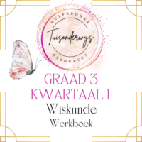 Graad 3 Kwartaal 1 Wiskunde Werkboek