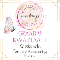 Graad 8 Kwartaal 1 Wiskunde Formele Assesseringsopdrag