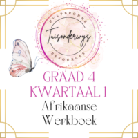 Graad 4 Kwartaal 1 Afrikaanse Werkboek