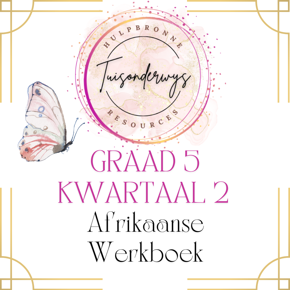 Graad 5 Kwartaal 2 Afrikaanse Werkboek