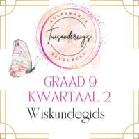 Graad 9 Kwartaal 2 Wiskundegids