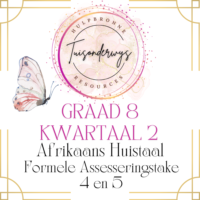 Graad 8 Kwartaal 2 Afrikaans HT Formele Assesseringstake 4 en 5
