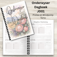 J001 - Onderwyser Dagboek - Protea en Windpomp Tema