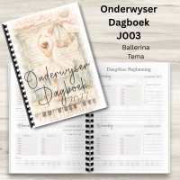 J003 - Onderwyser Dagboek - Ballerina Tema