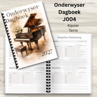 J004 - Onderwyser Dagboek - Klavier Tema