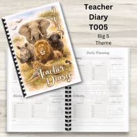 T005 - Teacher Diary - Big 5 Theme