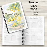 T006 - Teacher Diary - Lemon Theme
