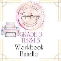 Grade 5 Term 3 Workbook Bundle - Printed