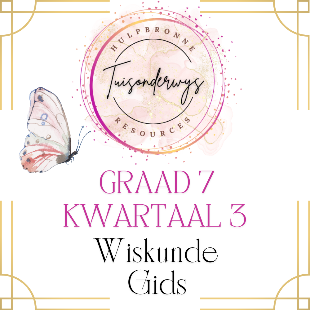 Graad 7 Kwartaal 3 Wiskundegids