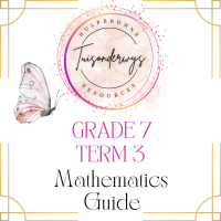 Grade 7 Term 3 Mathematics Guide