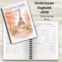 J009 - Onderwyser Dagboek - Eiffel Toring Tema