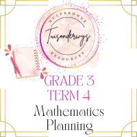 Grade 3 Term 4 Mathematics Lesson Planning