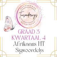 Graad 3 Kwartaal 4 Afrikaans HT Sigwoordelys