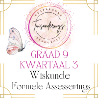 Graad 9 Kwartaal 3 Wiskunde Formele Assesserings