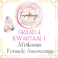 Graad 4 Kwartaal 1 Afrikaans Assesserings HT of EAT