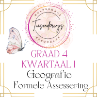 Graad 4 Kwartaal 1 Geografie Assesseringstaak