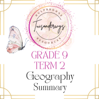 Grade 9 Term 2 Geography Summary