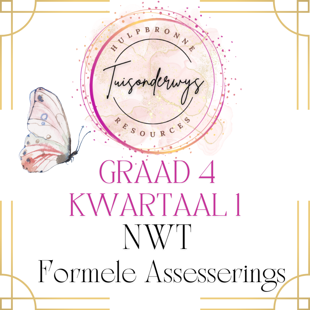 Graad 4 Kwartaal 1 Natuurwetenskap en Tegnologie Assesseringstake en Toets