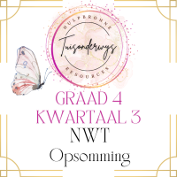 Graad 4 Kwartaal 3 Natuurwetenskap en Tegnologie Opsomming