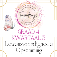 Graad 4 Kwartaal 3 Lewensvaardighede Opsomming