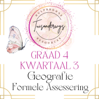 Graad 4 Kwartaal 3 Geografie Formele Assesseringstaak