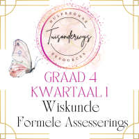 Graad 4 Kwartaal 1 Wiskunde Assesserings 1 en 2