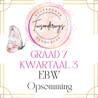 Graad 7 Kwartaal 3 Ekonomiese en Bestuurswetenskappe Opsomming