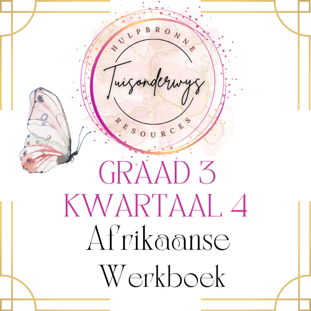 Graad 3 Kwartaal 4 Afrikaanse Werkboek