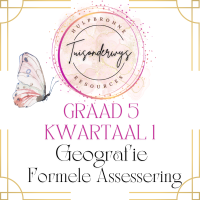 Graad 5 Kwartaal 1 Geografie Assesseringstaak