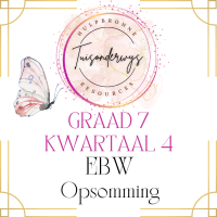 Graad 7 Kwartaal 4 Ekonomiese en Bestuurswetenskappe Opsomming