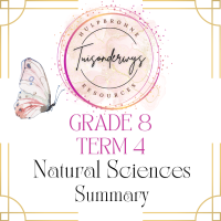 Grade 8 Term 4 Natural Sciences Summary