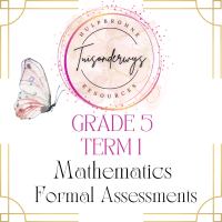 Grade 5 Term 1 Mathematics Assessment 1 and 2
