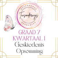 Graad 7 Kwartaal 1 Geskiedenis Opsomming