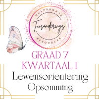 Graad 7 Kwartaal 1 Lewensoriëntering Opsomming